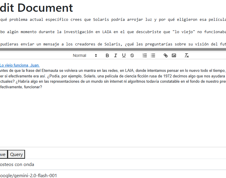 Calíope: una interfaz de IA generativa que te acompaña al escribir (y que no te reemplaza)