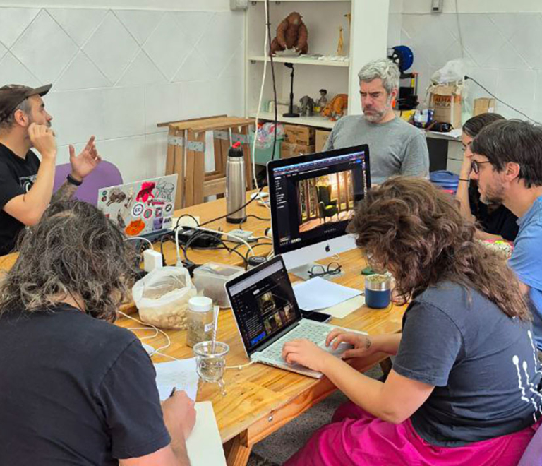 Una jornada primaveral, dos cortos y tres empanadas: jam de visuales